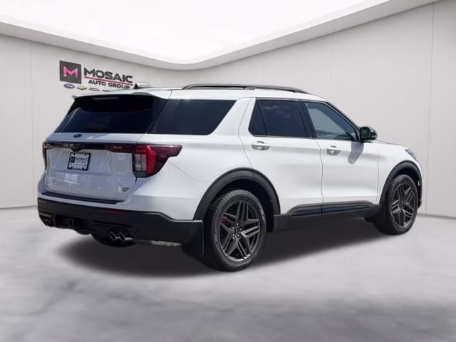2026 White Metallic Ford Explorer ST 4X4 SUV