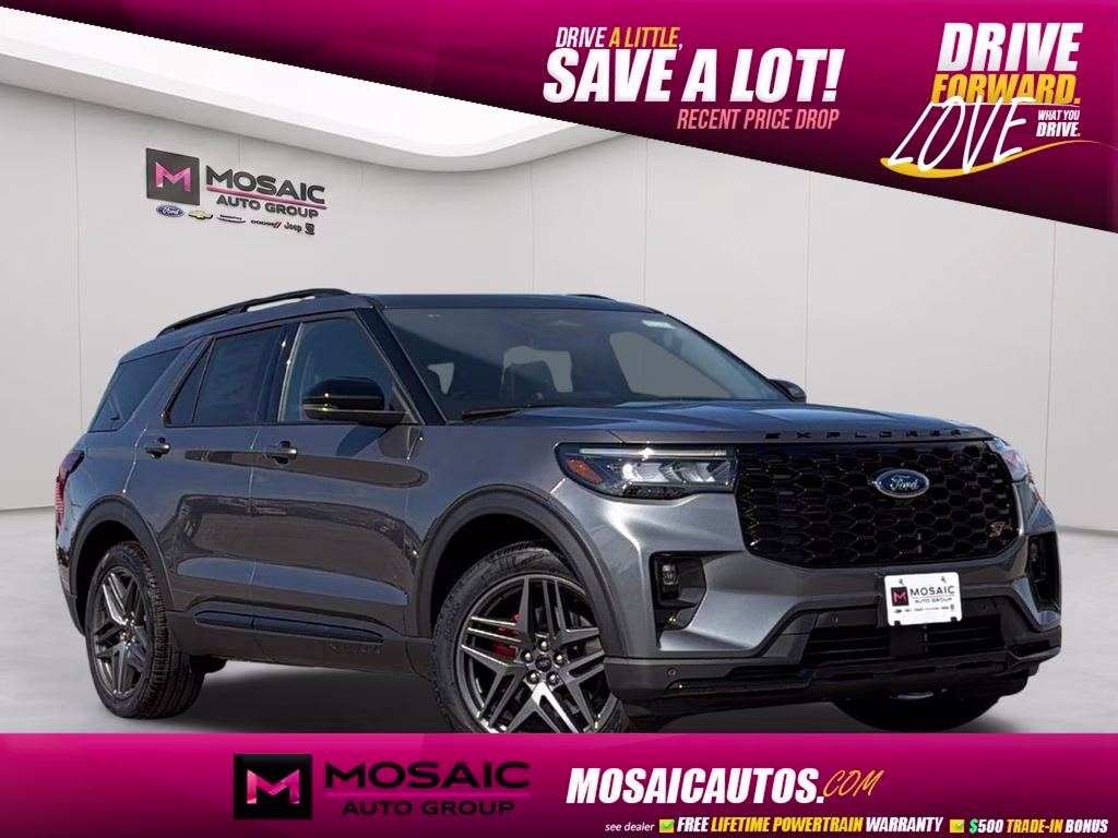 2026 Carbonized Gray Metallic Ford Explorer ST 4X4 SUV