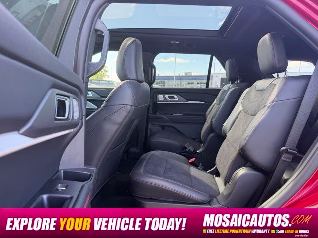 2026 Rapid Red Metallic Tinted Clearcoat Ford Explorer ST 4X4 SUV