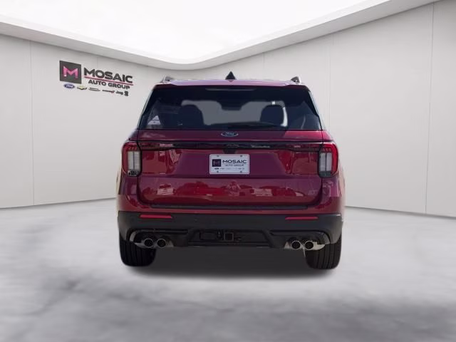 2026 Rapid Red Metallic Tinted Clearcoat Ford Explorer ST 4X4 SUV