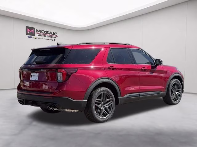 2026 Rapid Red Metallic Tinted Clearcoat Ford Explorer ST 4X4 SUV