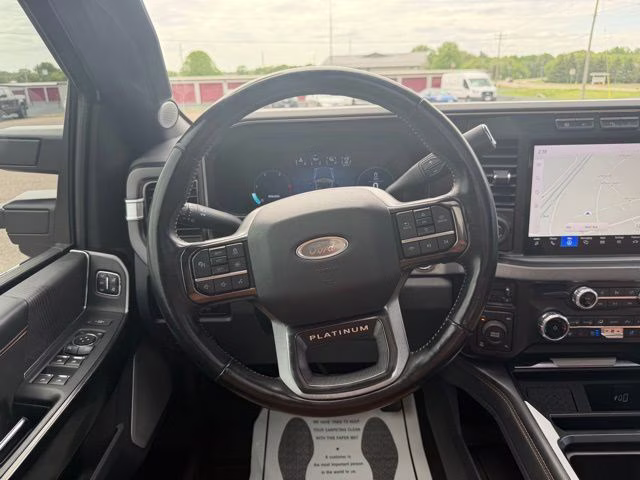 2023 Silver Ford Super Duty F-250 SRW Platinum 4X4 Truck