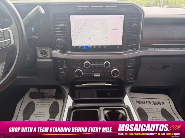 2023 Silver Ford Super Duty F-250 SRW Platinum 4X4 Truck