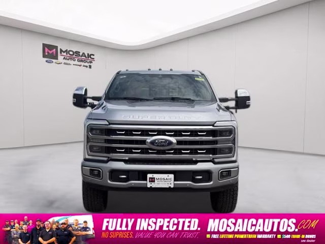2023 Silver Ford Super Duty F-250 SRW Platinum 4X4 Truck