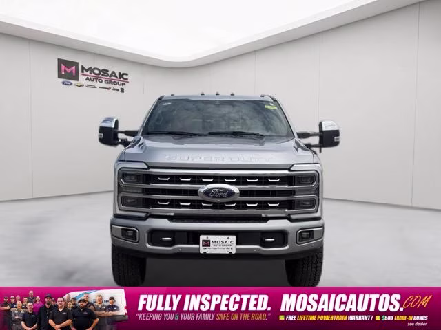 2023 Silver Ford Super Duty F-250 SRW Platinum 4X4 Truck