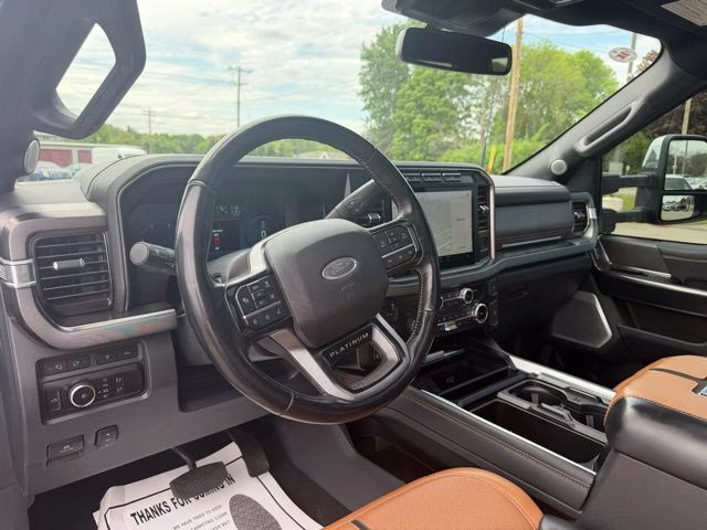 2023 Silver Ford Super Duty F-250 SRW Platinum 4X4 Truck