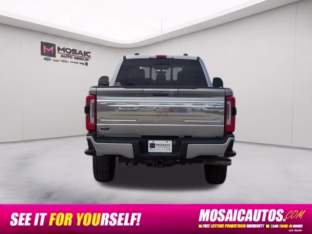 2023 Silver Ford Super Duty F-250 SRW Platinum 4X4 Truck
