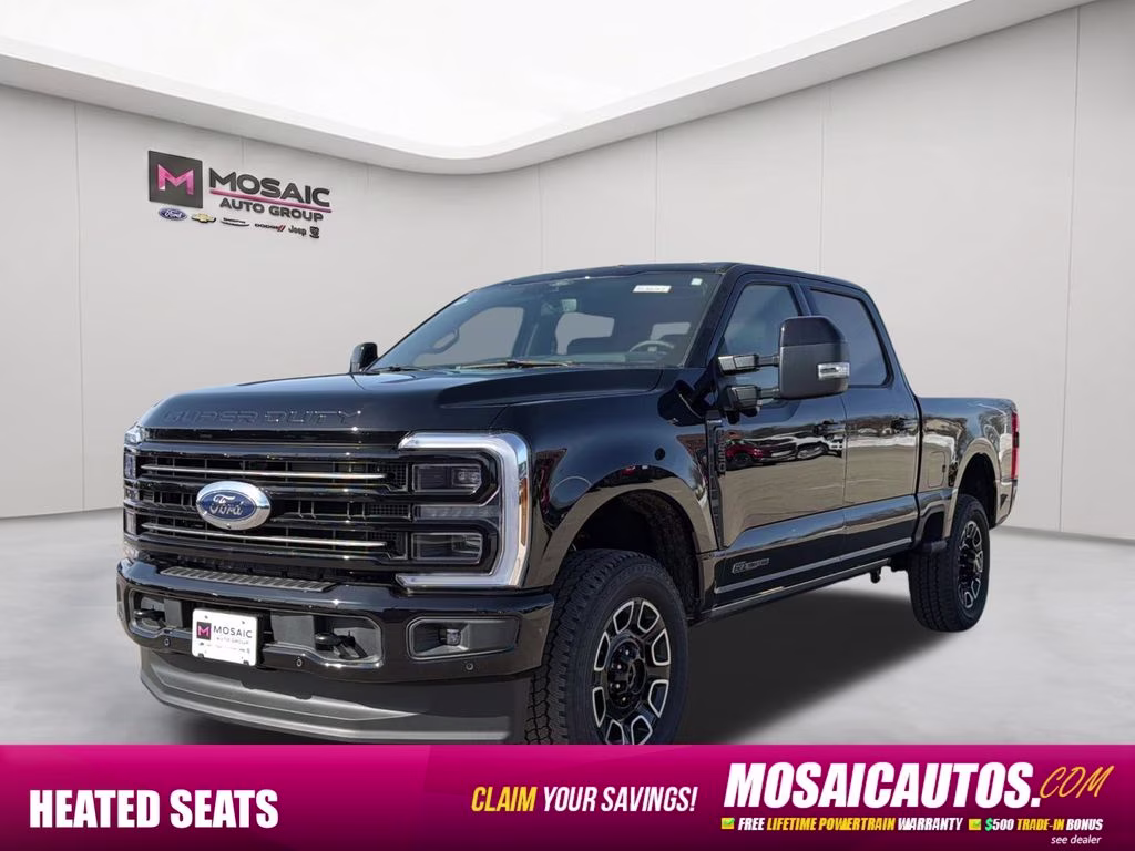 2026 Agate Black Metallic Ford Super Duty F-250 SRW Platinum 4X4 Truck
