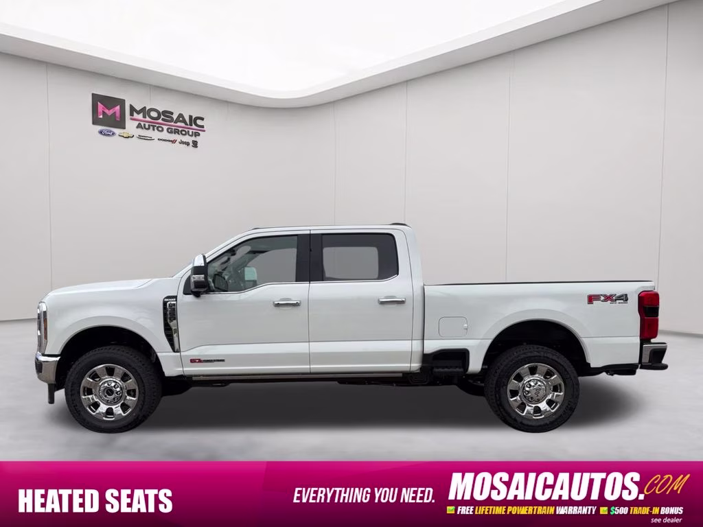 2026 Star White Metallic Tri-Coat Ford Super Duty F-350 SRW King Ranch 4X4 Truck