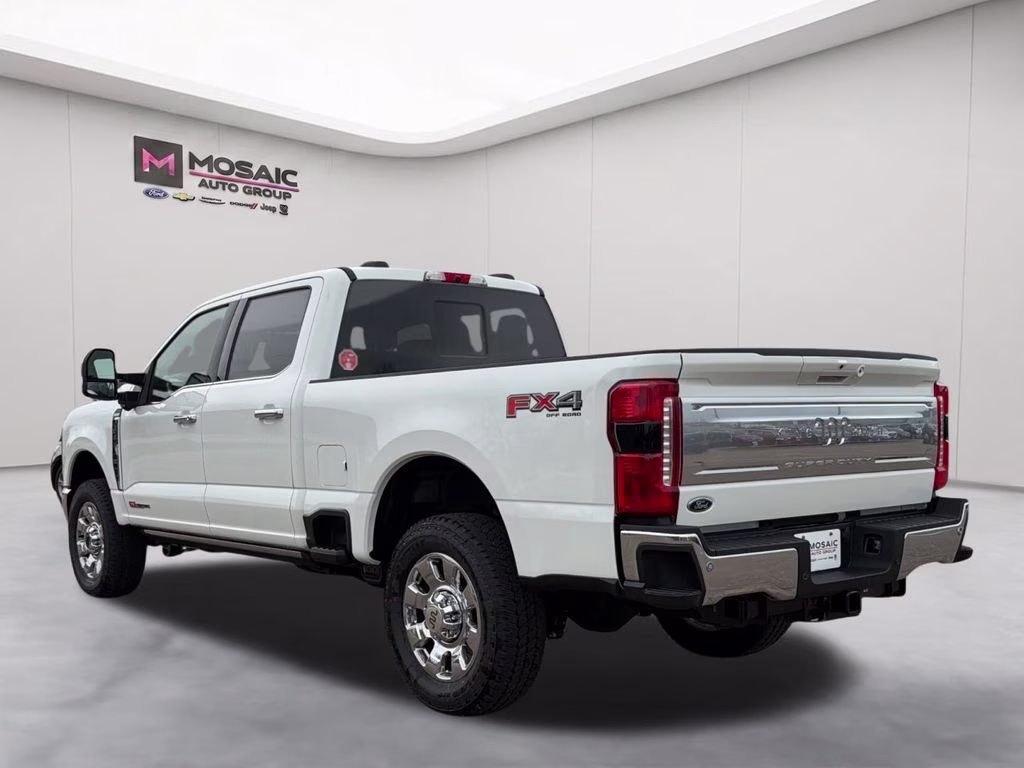 2026 Star White Metallic Tri-Coat Ford Super Duty F-350 SRW King Ranch 4X4 Truck