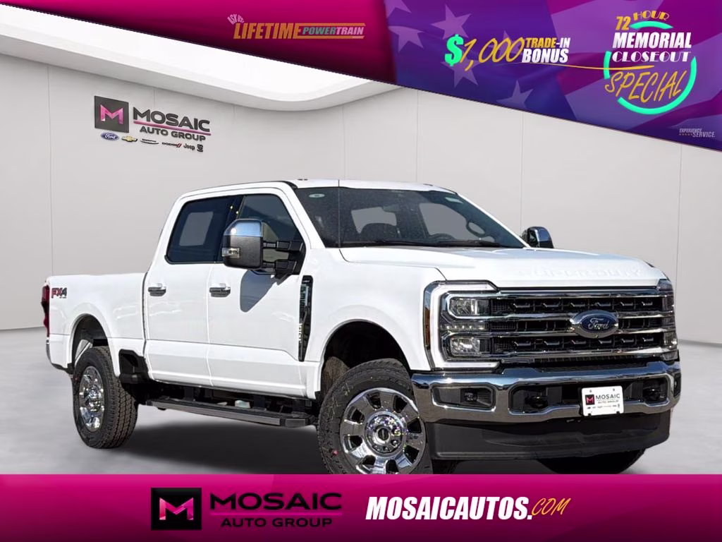 2026 Oxford White Ford Super Duty F-350 SRW Lariat 4X4 Truck