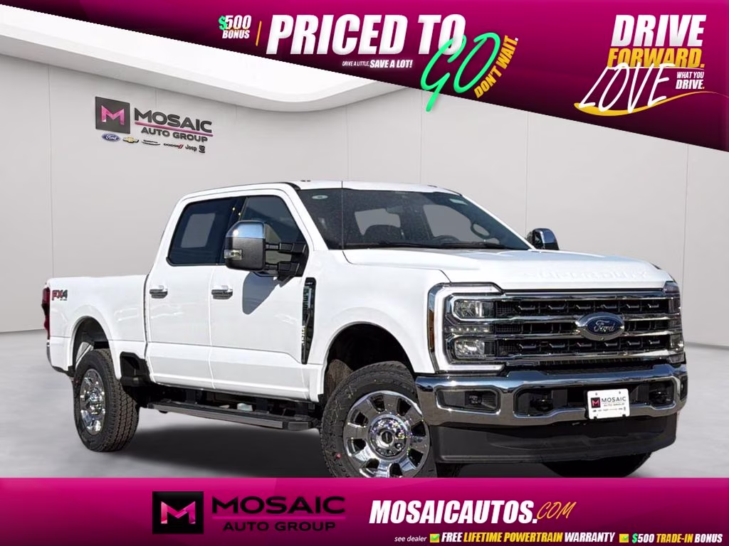 2026 Oxford White Ford Super Duty F-350 SRW Lariat 4X4 Truck