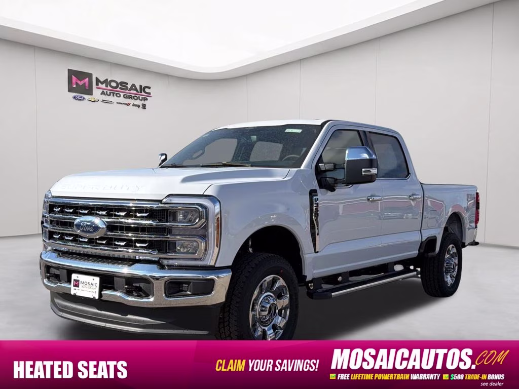 2026 Oxford White Ford Super Duty F-350 SRW Lariat 4X4 Truck
