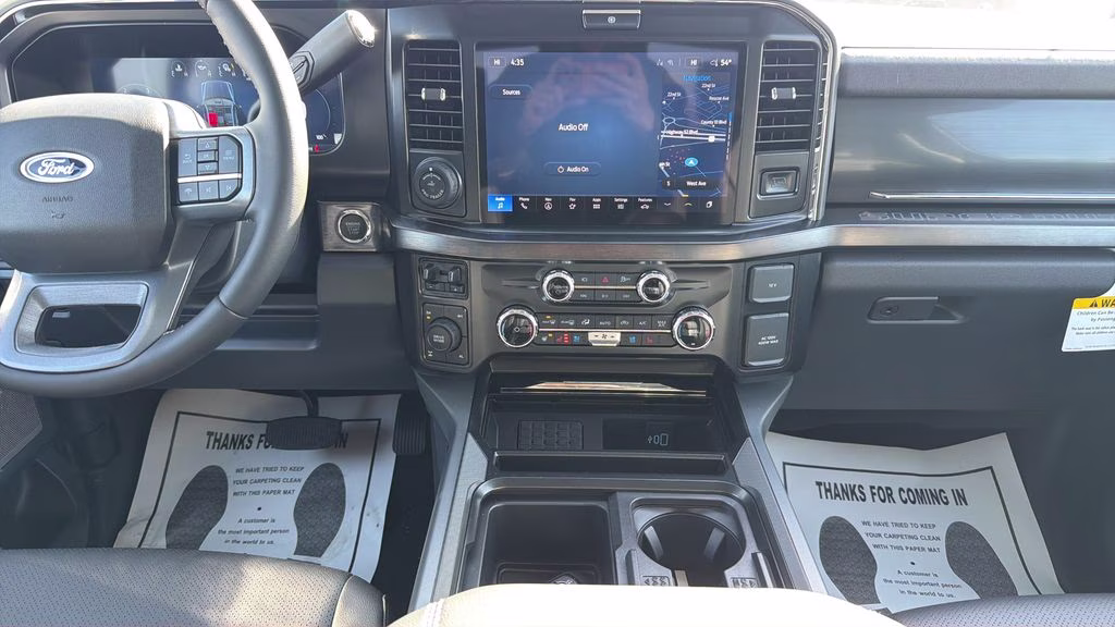 2026 White Metallic Ford Super Duty F-350 SRW Lariat 4X4 Truck