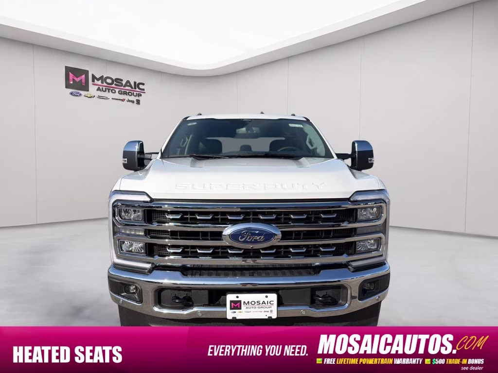 2026 White Metallic Ford Super Duty F-350 SRW Lariat 4X4 Truck