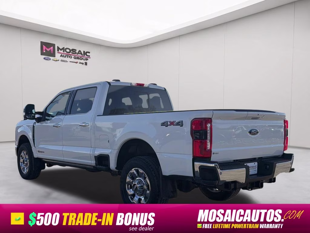 2026 White Metallic Ford Super Duty F-350 SRW Lariat 4X4 Truck
