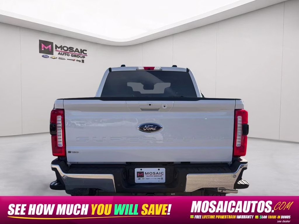 2026 White Metallic Ford Super Duty F-350 SRW Lariat 4X4 Truck