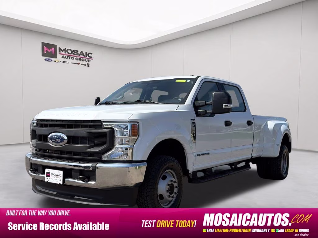 2022 Oxford White Ford Super Duty F-350 DRW XL 4X4 Truck