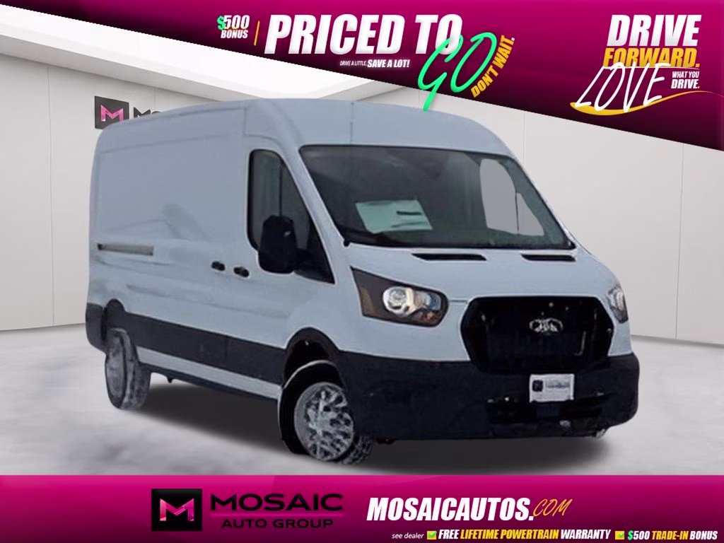 2026 Oxford White Ford Transit-250 Base AWD Van