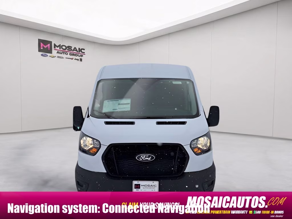 2026 Oxford White Ford Transit-250 Base AWD Van