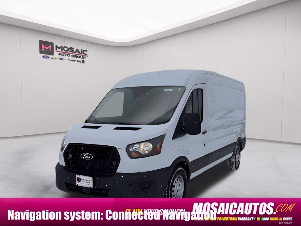 2026 Oxford White Ford Transit-250 Base AWD Van