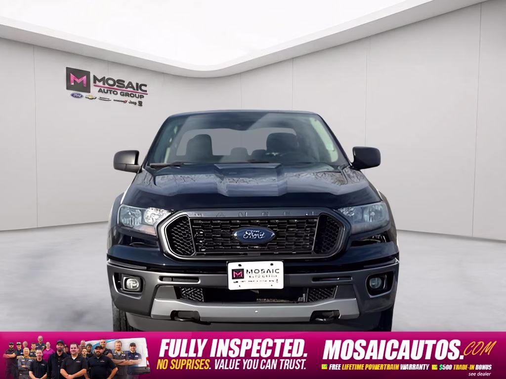 2020 Shadow Black Ford Ranger XLT 4X4 Truck