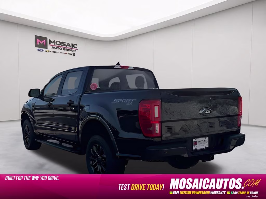 2020 Shadow Black Ford Ranger XLT 4X4 Truck