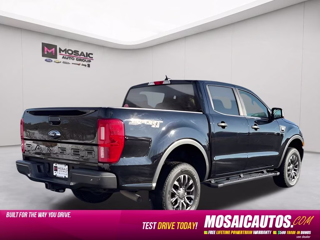2020 Shadow Black Ford Ranger XLT 4X4 Truck