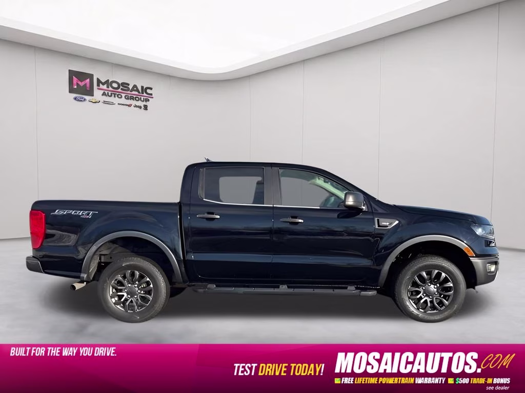 2020 Shadow Black Ford Ranger XLT 4X4 Truck