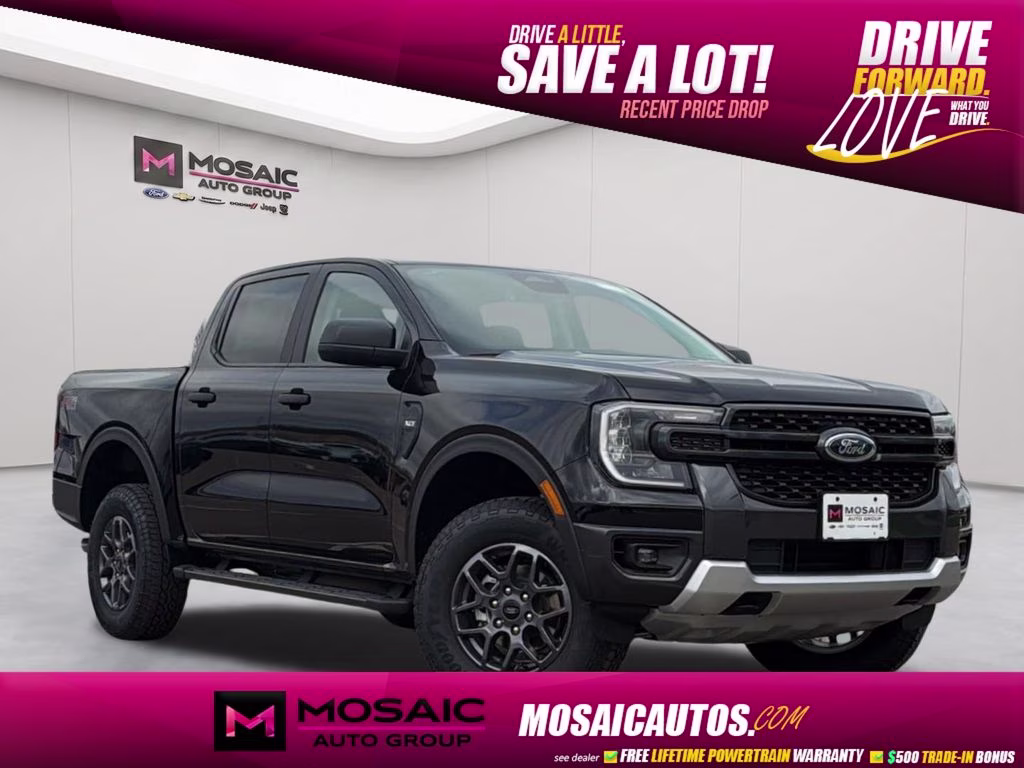 2026 Shadow Black Ford Ranger XLT 4X4 Truck