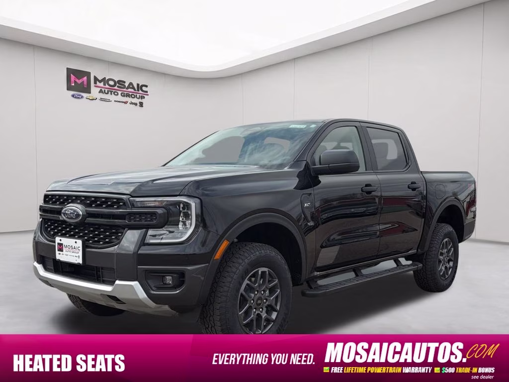 2026 Shadow Black Ford Ranger XLT 4X4 Truck