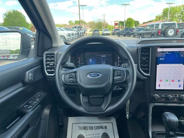 2025 Oxford White Ford Ranger XL 4X4 Truck