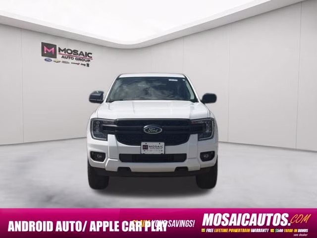 2025 Oxford White Ford Ranger XL 4X4 Truck