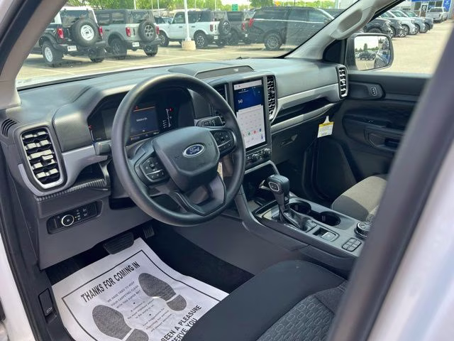 2025 Oxford White Ford Ranger XL 4X4 Truck