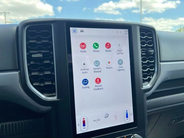 2025 Oxford White Ford Ranger XL 4X4 Truck