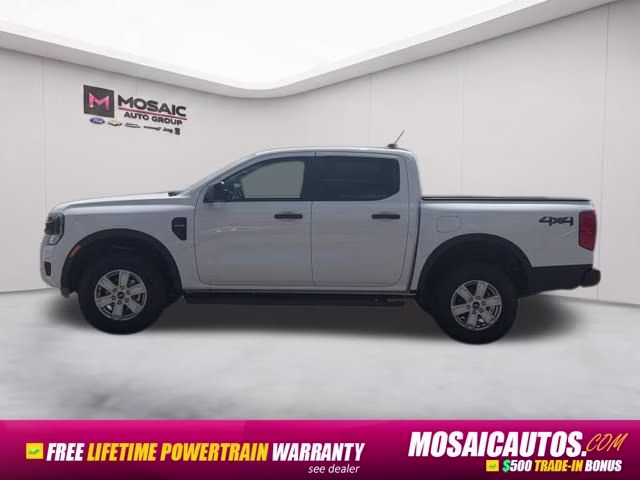 2025 Oxford White Ford Ranger XL 4X4 Truck