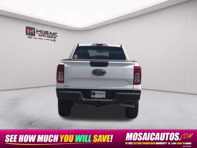 2025 Oxford White Ford Ranger XL 4X4 Truck
