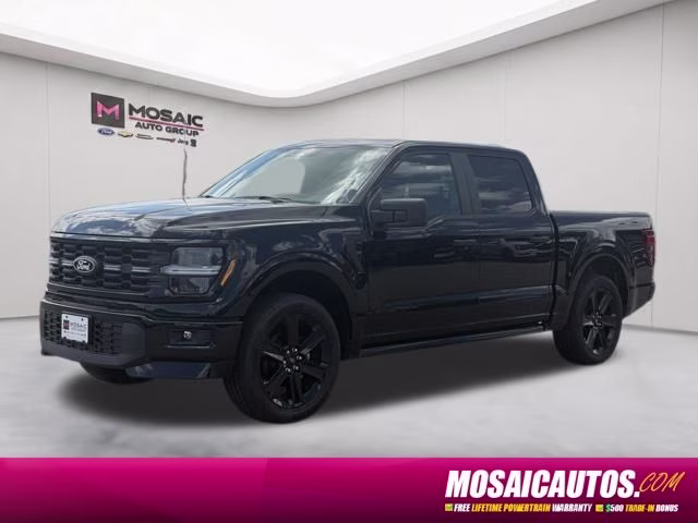 2026 Black Metallic Ford F-150 STX 4X4 Truck