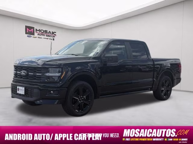 2026 Black Metallic Ford F-150 STX 4X4 Truck