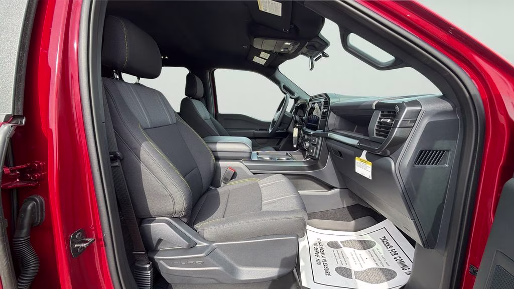 2025 Red Metallic Ford F-150 STX 4X4 Truck