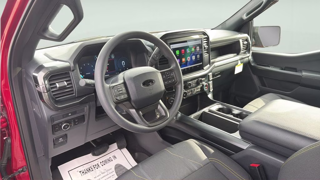 2025 Red Metallic Ford F-150 STX 4X4 Truck
