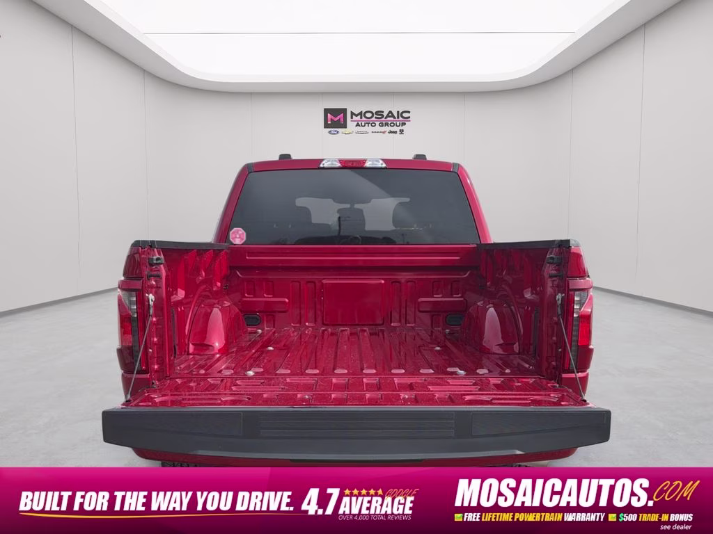 2025 Red Metallic Ford F-150 STX 4X4 Truck