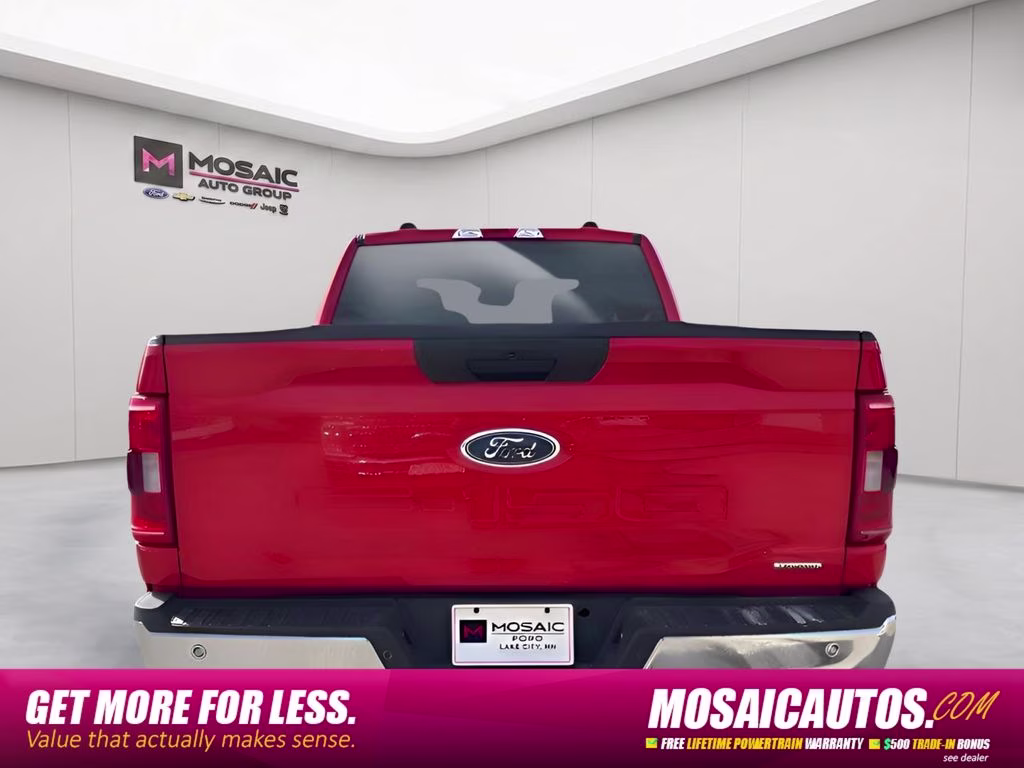 2021 Red Ford F-150 XLT 4X4 Truck