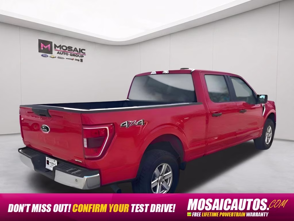 2021 Red Ford F-150 XLT 4X4 Truck