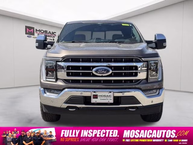 2022 Stone Gray Metallic Ford F-150 Lariat 4X4 Truck