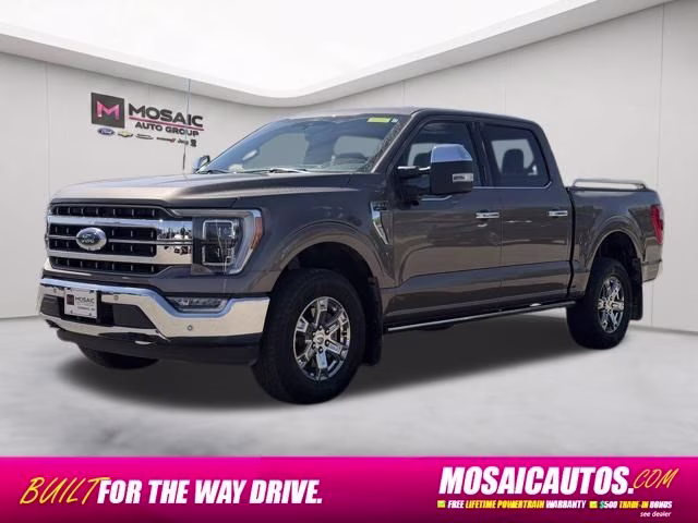 2022 Stone Gray Metallic Ford F-150 Lariat 4X4 Truck