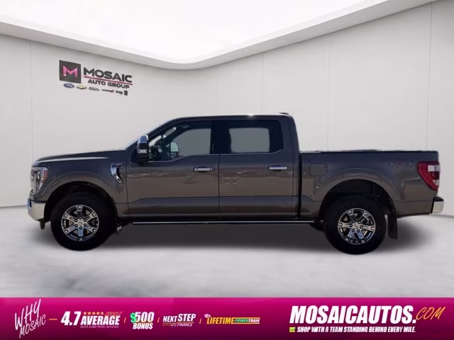 2022 Stone Gray Metallic Ford F-150 Lariat 4X4 Truck