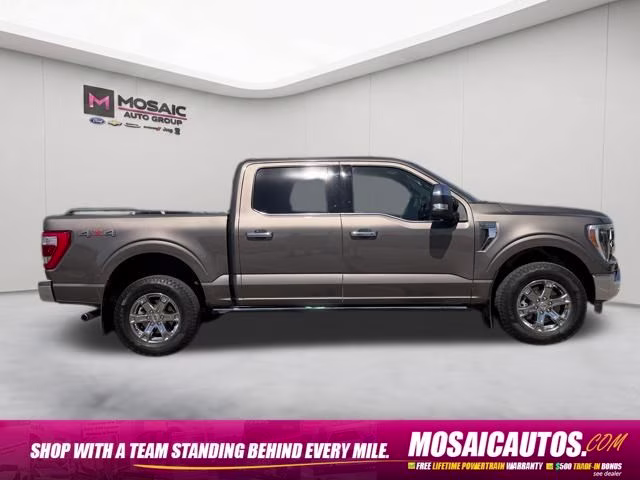 2022 Stone Gray Metallic Ford F-150 Lariat 4X4 Truck