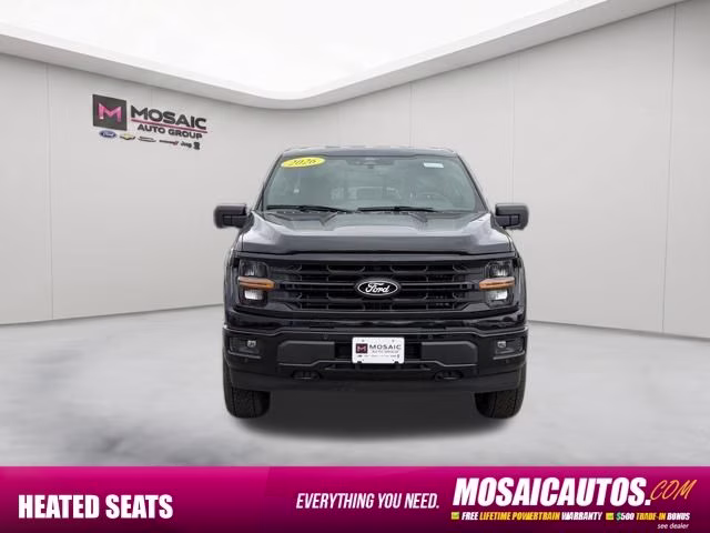 2026 Black Metallic Ford F-150 XLT 4X4 Truck