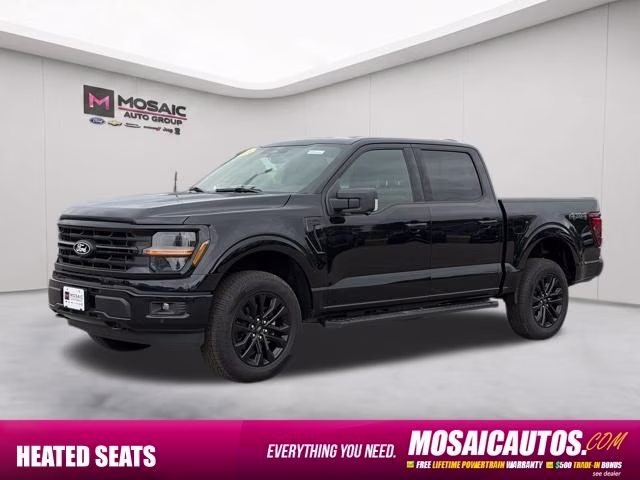 2026 Black Metallic Ford F-150 XLT 4X4 Truck